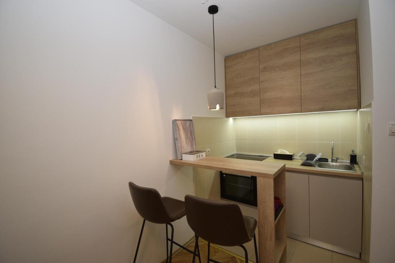 Studio Apartment Art Zone พอดโกริกา ภายนอก รูปภาพ
